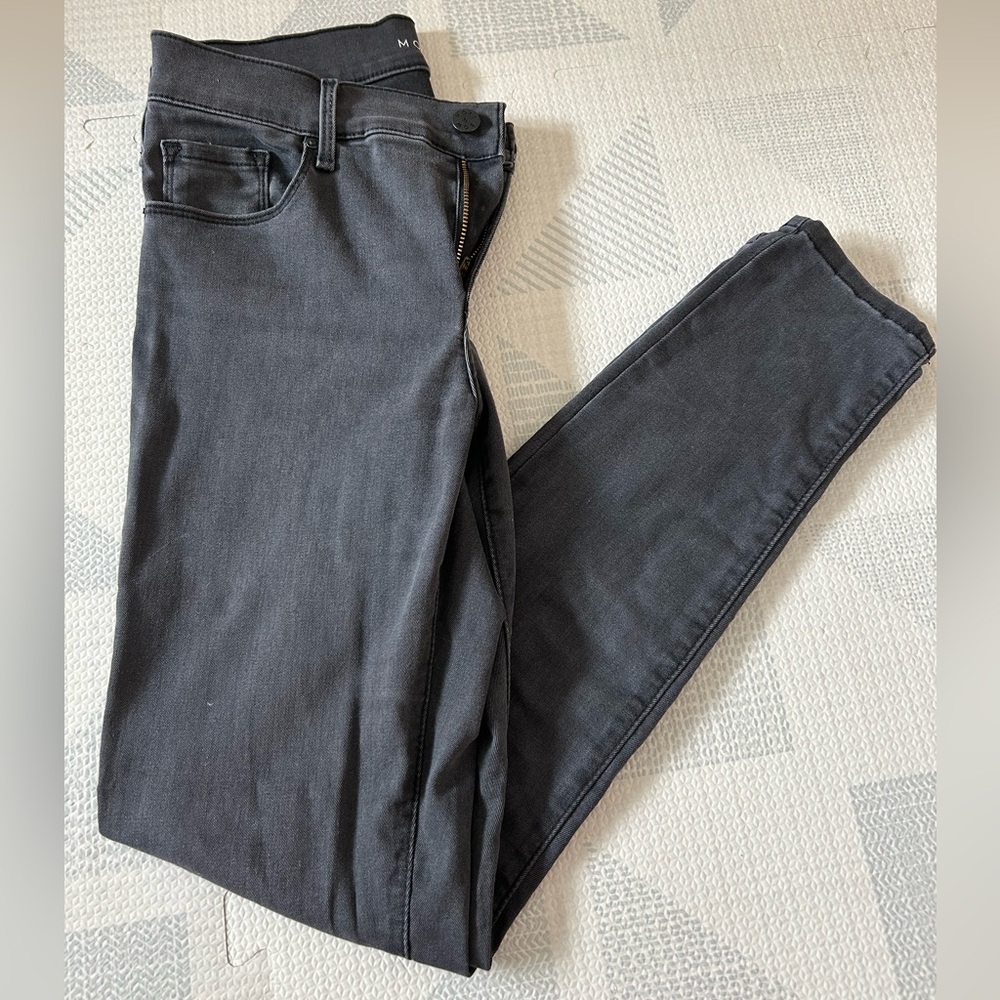 Mott & Bow - Charcoal Grey Jeans Mid-Rise Skinny